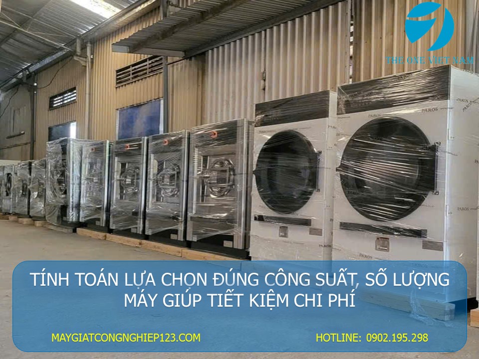 tính toán lựa chọn công suất máy, số lượng máy